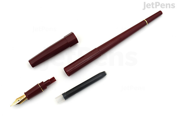 Nib Pilot Lucina Pilot Lucina Fountain Pen Blue W Gold Trim, Broad