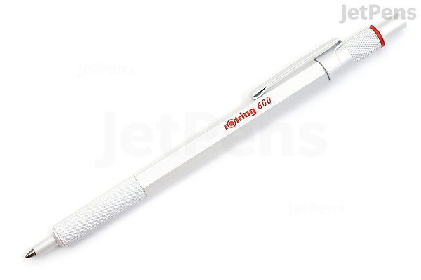 Rotring 600 Ballpoint Pen - 1.0 mm - Pearl White | JetPens