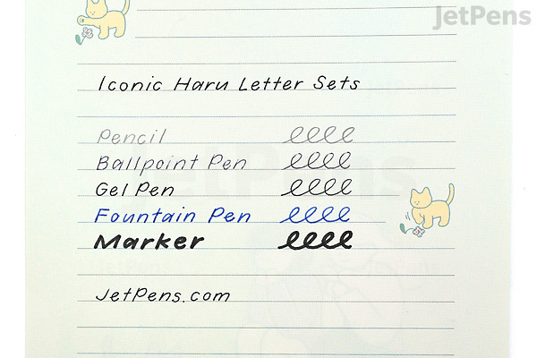 Iconic Haru Letter Set - Afternoon | JetPens