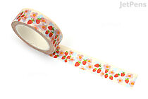 Girl of All Work Washi Tape - Strawberries - 15 mm x 10 m - GIRL OF ALL WORK GWT100