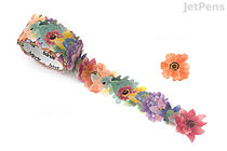 Bande Washi Tape Sticker Roll - Colorful Bouquet - BANDE BDA614