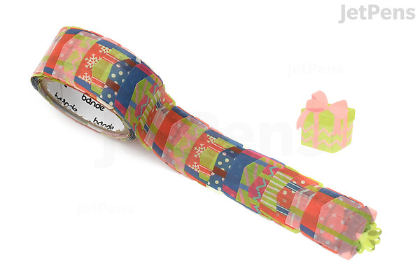 Bande Washi Tape Sticker Roll - Present | JetPens
