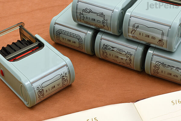 Midori Paintable Rotating Stamp - Ribbon - Paper Plus Cloth