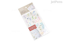 Midori Transfer Stickers - Watercolor Sea - 1 Sheet | JetPens