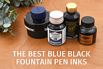 The Best Blue Black Fountain Pen Inks