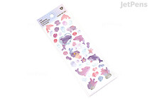 Iconic Shining Dewdrop Stickers - Under The Sea - 1 Sheet | JetPens