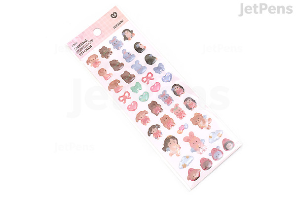 Iconic Shining Dewdrop Stickers - Toy Shop - 1 Sheet | JetPens