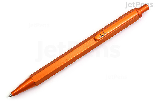 Rhodia Ballpoint Pen - 0.7 mm - Orange - RHODIA 9388 Rhodia Ballpoint Pen - 0.7 mm - Orange - RHODIA 9388