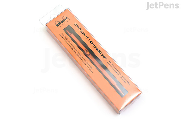Rhodia Ballpoint Pen - 0.7 mm - Orange - RHODIA 9388 Rhodia Ballpoint Pen - 0.7 mm - Orange - RHODIA 9388