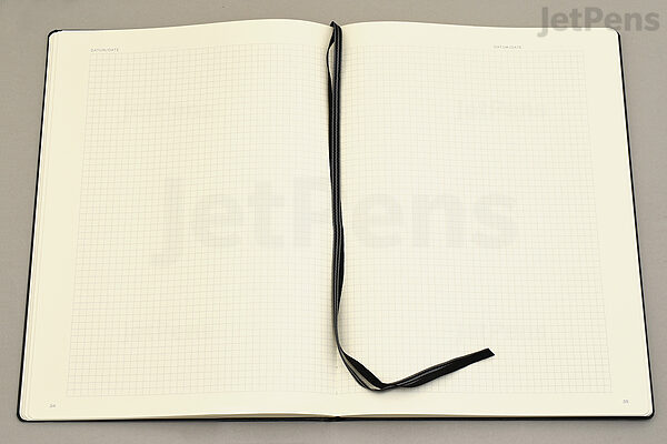 Notebook Master Slim (A4+) with staves, Hardcover, 121 numbered pages, black  - LEUCHTTURM1917
