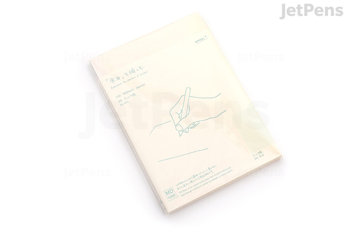 Midori Md Notebook A5 Dot Grid + Paper Cover Duo – BonBon Paper ™