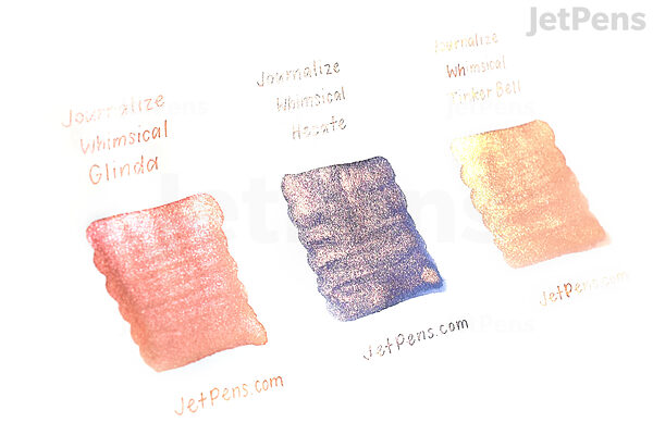 Journalize Whimsical Fountain Pen Shimmering Ink 30ml - Witches (3 Colours)