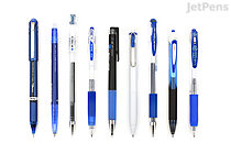 JetPens Fine Tip Gel Pen Sampler - Blue - JETPENS JETPACK-095