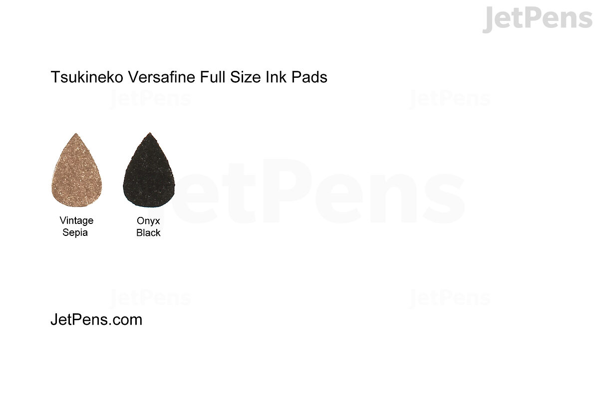 VersaFine Mini Ink Pad – Vintage Sepia – The Foiled Fox