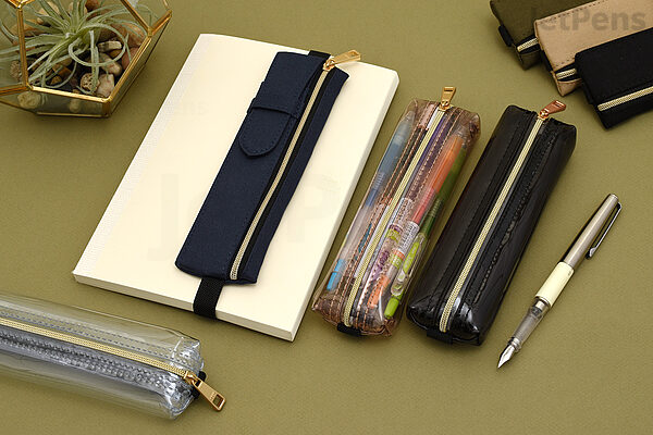Japanese Cotton Book Band Pencil Case Planner Journal Pen Holder