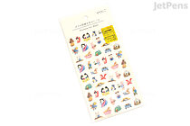 Midori Diary Stickers - Daily Records - Words
