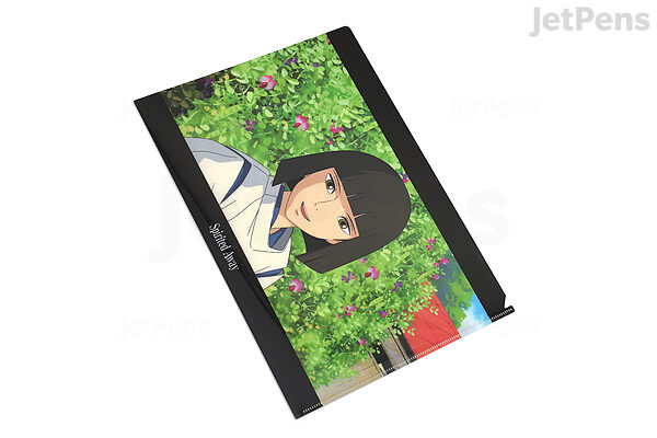 Movic Studio Ghibli Clear Folder - A4 - Retro Frame - Spirited Away