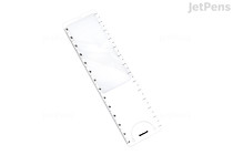 Nakabayashi Loupe Bookmark Ruler - 13 cm - Clear - NAKABAYASHI DLR-C Nakabayashi Loupe Bookmark Ruler - 13 cm - Clear - NAKABAYASHI DLR-C