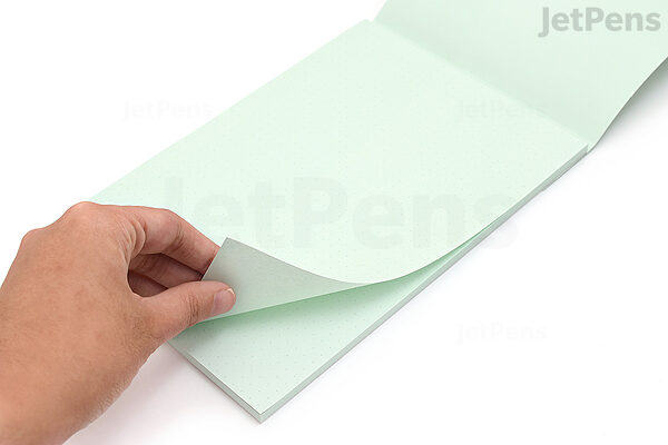 Midori Soft Color Paper Pad A5 Dot Grid Grey