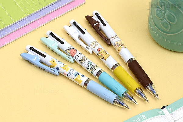 Uni Jetstream 3-Color Pen Holder with Refills x CUTE MODEL Toy