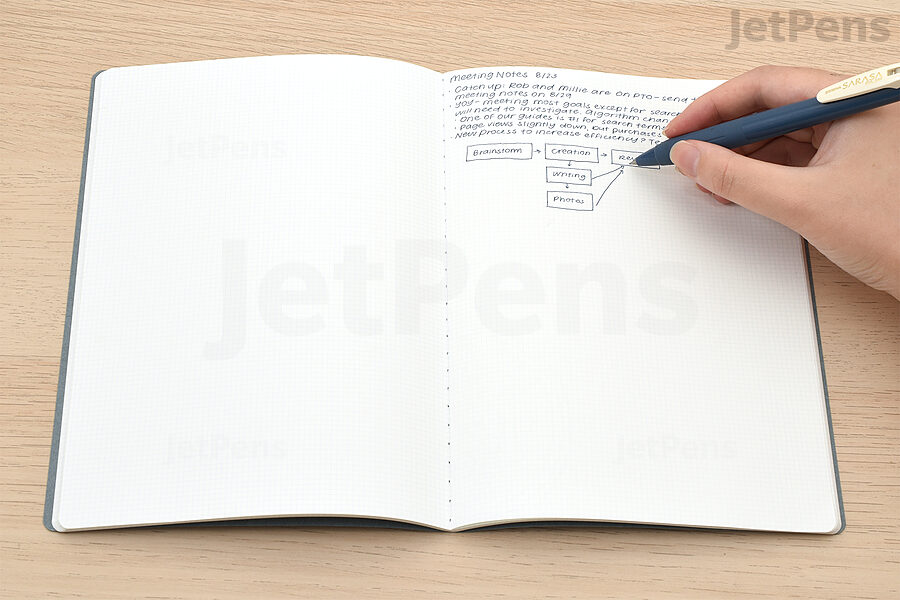 The Kleid Original Notebook won’t stand out in meetings.