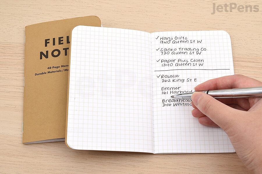 Field Notes Memo Books are designed to travel with you anywhere.