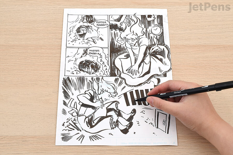Deleter Comic Paper is made for professional comic creators.