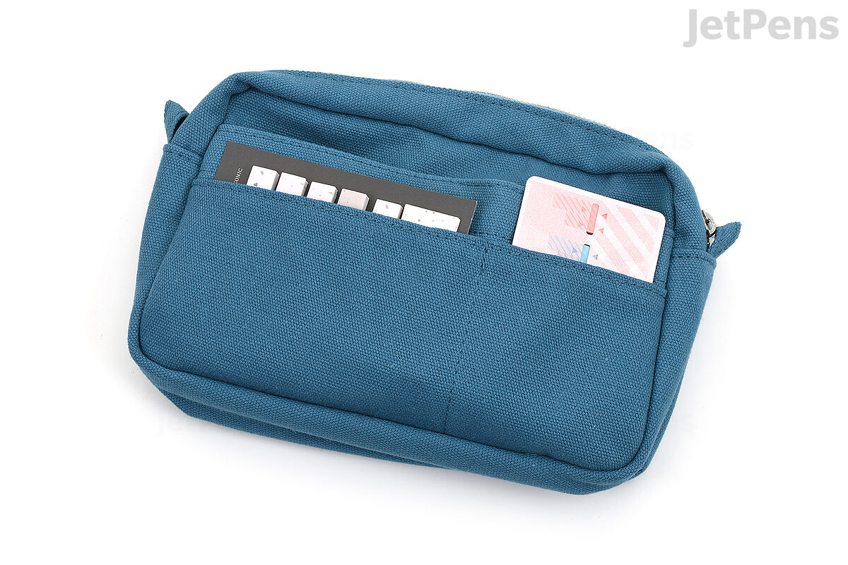 Japan Delfonics Inner Carrying Series, Size S/M Cotton Canvas Organizing  Pouch, Excellent Storage Capacity, Japanese Stationery