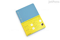 Stalogy Editor's Series 365Days Notebook - A6 - Grid - Blue - STALOGY S4113