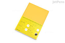 Stalogy Editor's Series 365Days Notebook - B6 - Grid - Yellow - STALOGY S4122