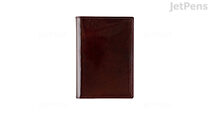 Hobonichi Techo 2024 Cover Only - A6 - Leather: Taut (Bordeaux) - HOBONICHI 1-ORC-24-028