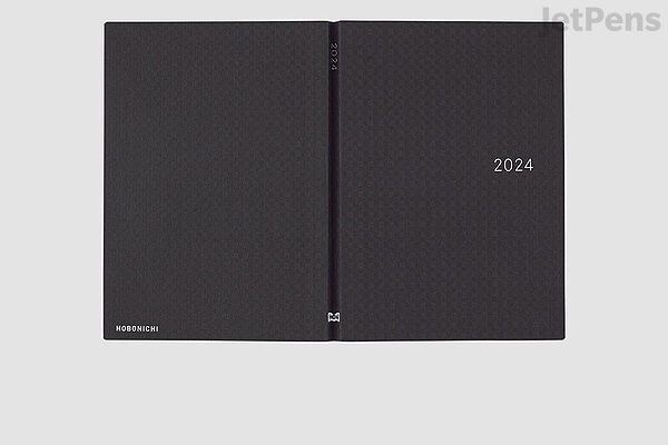 Hobonichi Hon A5 2024 Paper Series: Black Gingham