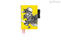 Hobonichi Techo 2024 Cover Only - A6 - ONE PIECE magazine: Straw Hat Luffy (Yellow) - HOBONICHI 1-ORC-24-012