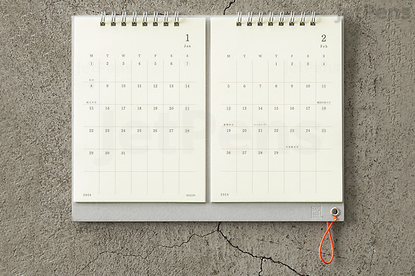 Midori MD Desk Calendar 2024 - Twin | JetPens Midori MD Desk Calendar 2024 - Twin | JetPens