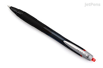 Uni Jetstream Standard Ballpoint Pen - 0.38 mm - Red Ink - Black Body - UNI SXN15038.15