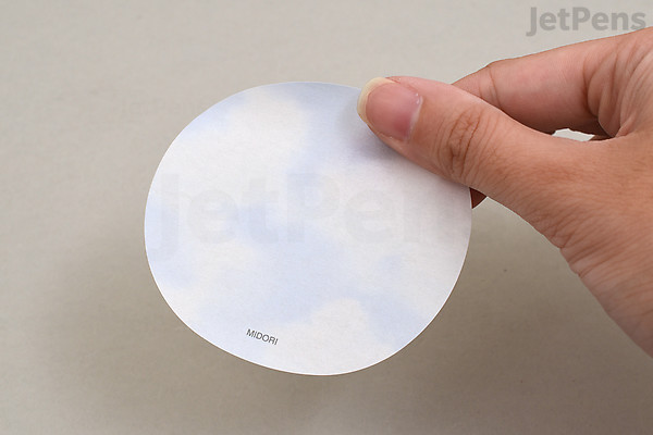 Midori Translucent Sticky Notes - Blue Sky | JetPens