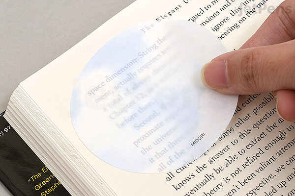 Midori Translucent Sticky Notes - Blue Sky | JetPens