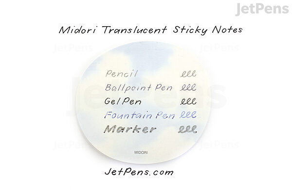 Leaves Translucent Sticky Notes Leaves Translucent Sticky Notes