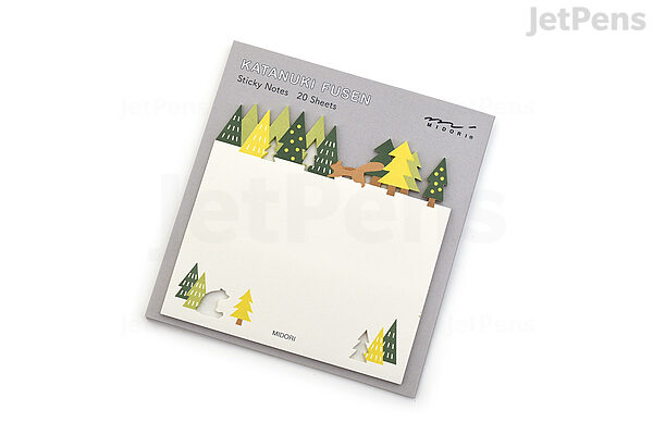 Forest Die-Cut Sticky Notes Forest Die-Cut Sticky Notes