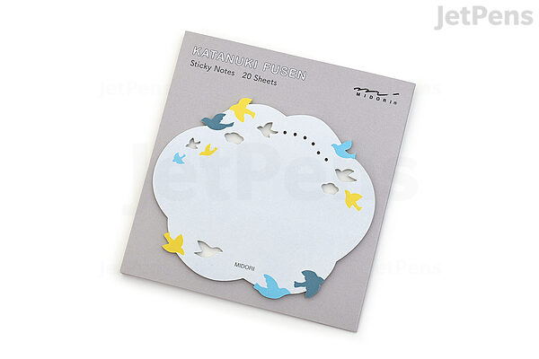 Birds Die-Cut Sticky Notes Birds Die-Cut Sticky Notes