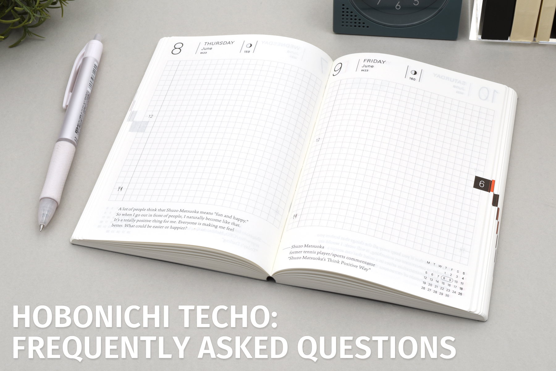 Hobonichi Techo Weeks Review - new for 2023! - Almost Practical