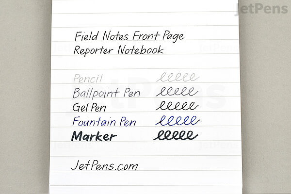  Field Notes - Front Page 2-Pack of Reporter's Notebooks -  3.75 x 8 : Office Products