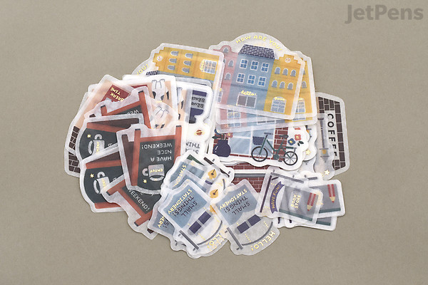 Papier Platz x Eric Small Things Flake Stickers - Favorite Place | JetPens