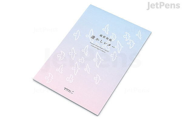 Birds Watermark Letter Pad | A5 Blank Birds Watermark Letter Pad | A5 Blank