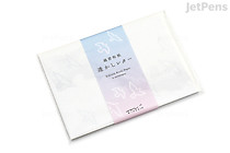 Midori Watermark Envelopes - Western No. 2 - Birds - Pack of 6 - MIDORI 20576006 Midori Watermark Envelopes - Western No. 2 - Birds - Pack of 6 - MIDORI 20576006