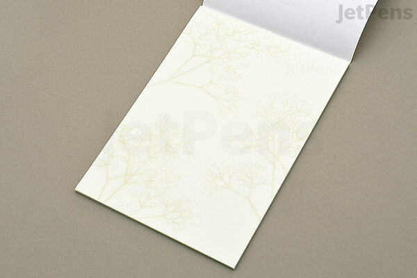 Gypsophila Baby's-breath Watermark Letter Pad | A5 Blank Gypsophila Baby's-breath Watermark Letter Pad | A5 Blank