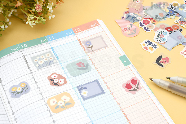 Full Marks Sticker Mark's Masté Writable Flake Stickers - Daily Life | JetPens