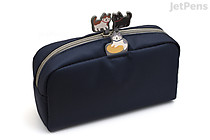 Lihit Lab Cat's Daily Routine Box Pen Case - Large - Indigo Blue - LIHIT LAB A-2224-11 Lihit Lab Cat's Daily Routine Box Pen Case - Large - Indigo Blue - LIHIT LAB A-2224-11