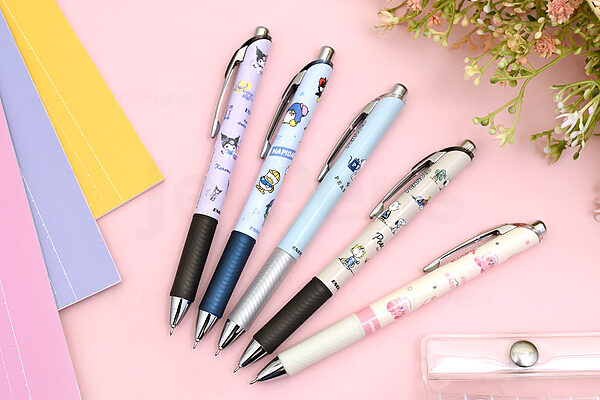 Pentel EnerGel Gel Pen - 0.5 mm - Sanrio - Kuromi - Black Ink - Limited Edition