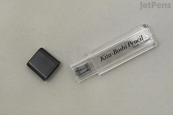Kitaboshi Lead Holder 2mm, Black Body and Sharpener Set (OTP-680BST)
